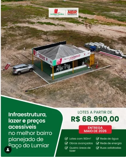 Imóvel para venda possui 160 metros quadrados em Pindaí - Paço do Lumiar - MA