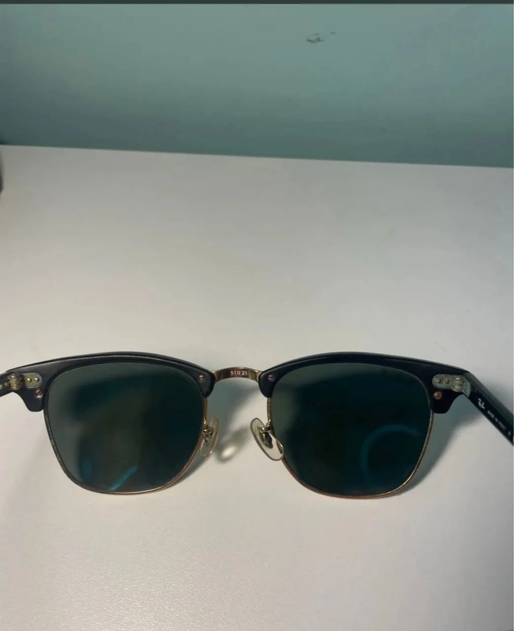 Óculos de sol ray ban clubmaster - Foto 2