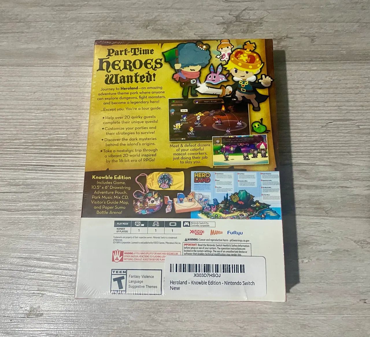 Nintendo Switch Hero Land Knowble Edition Lacrado - Foto 4