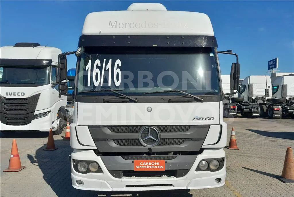 MERCEDES-BENZ ATEGO 2430 6X2, ANO 2016/2016