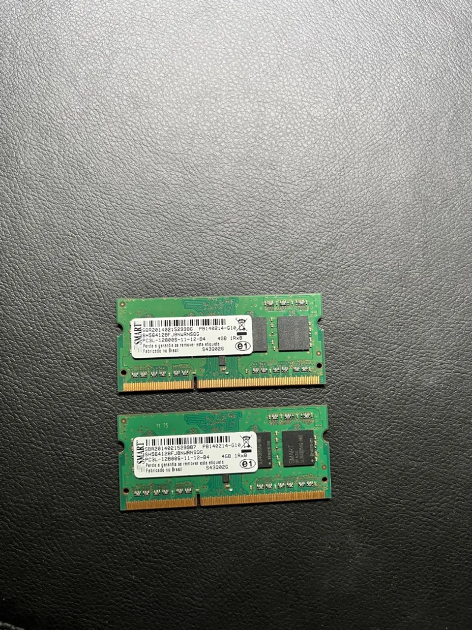 Memória RAM 2x4gb