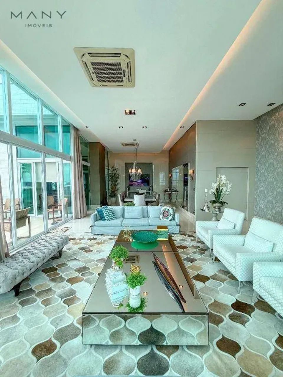 Cobertura Linear Condomínio Diamond Residence com 4 suítes à venda, 402 m² - Adrianópolis  - Foto 3