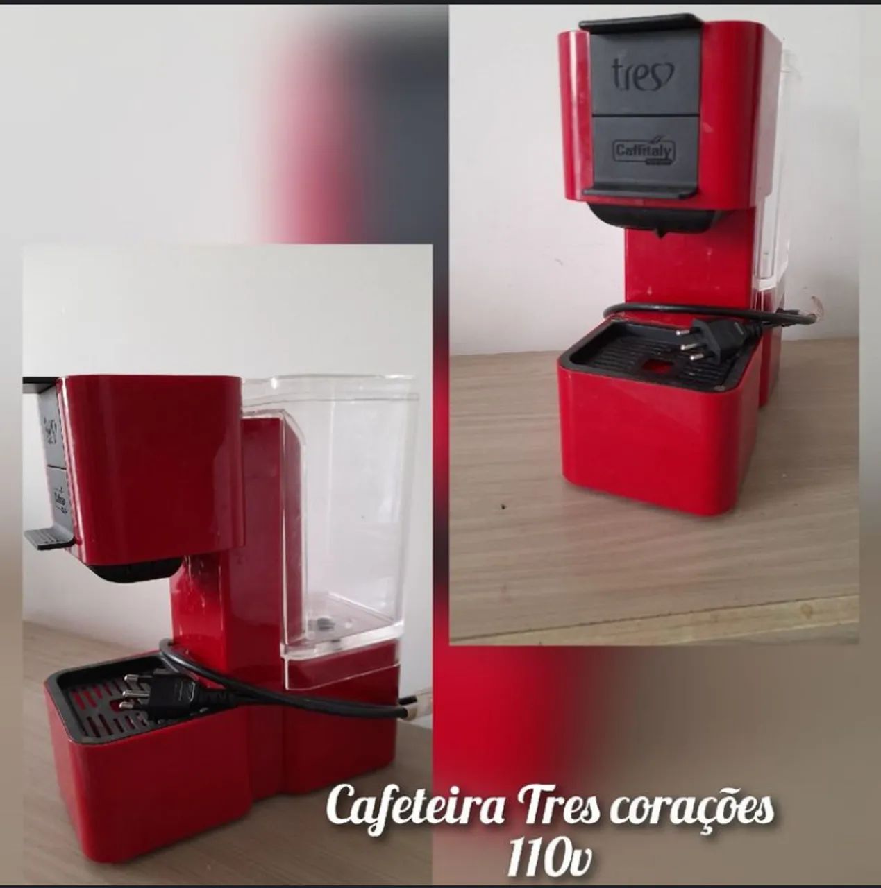 Cafeteira Elétrica 3 Corações 110v