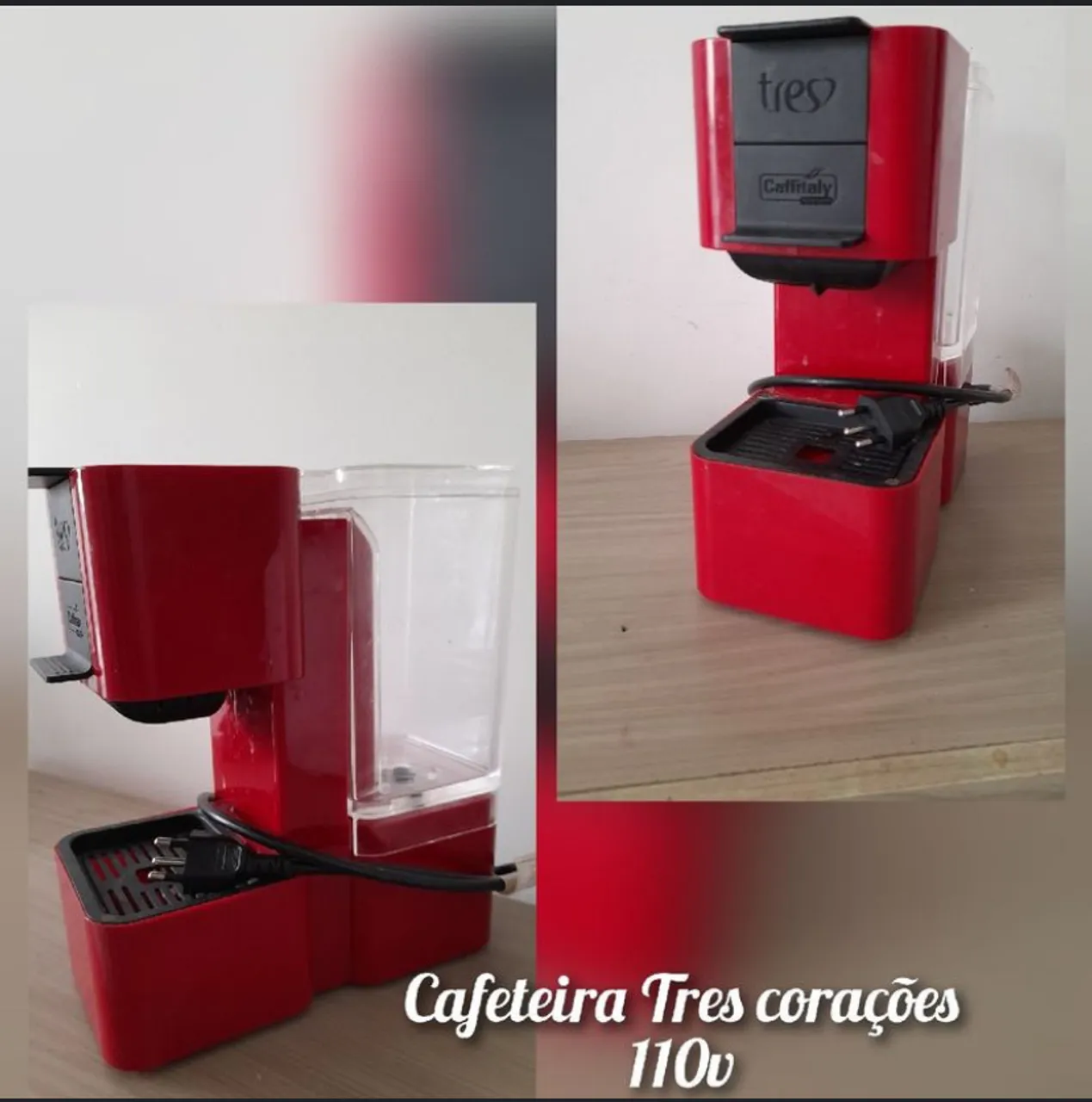 Cafeteira Elétrica 3 Corações 110v