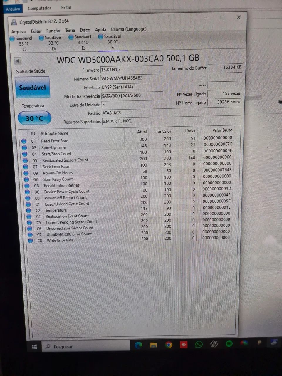 HD WD 500GB - Foto 3