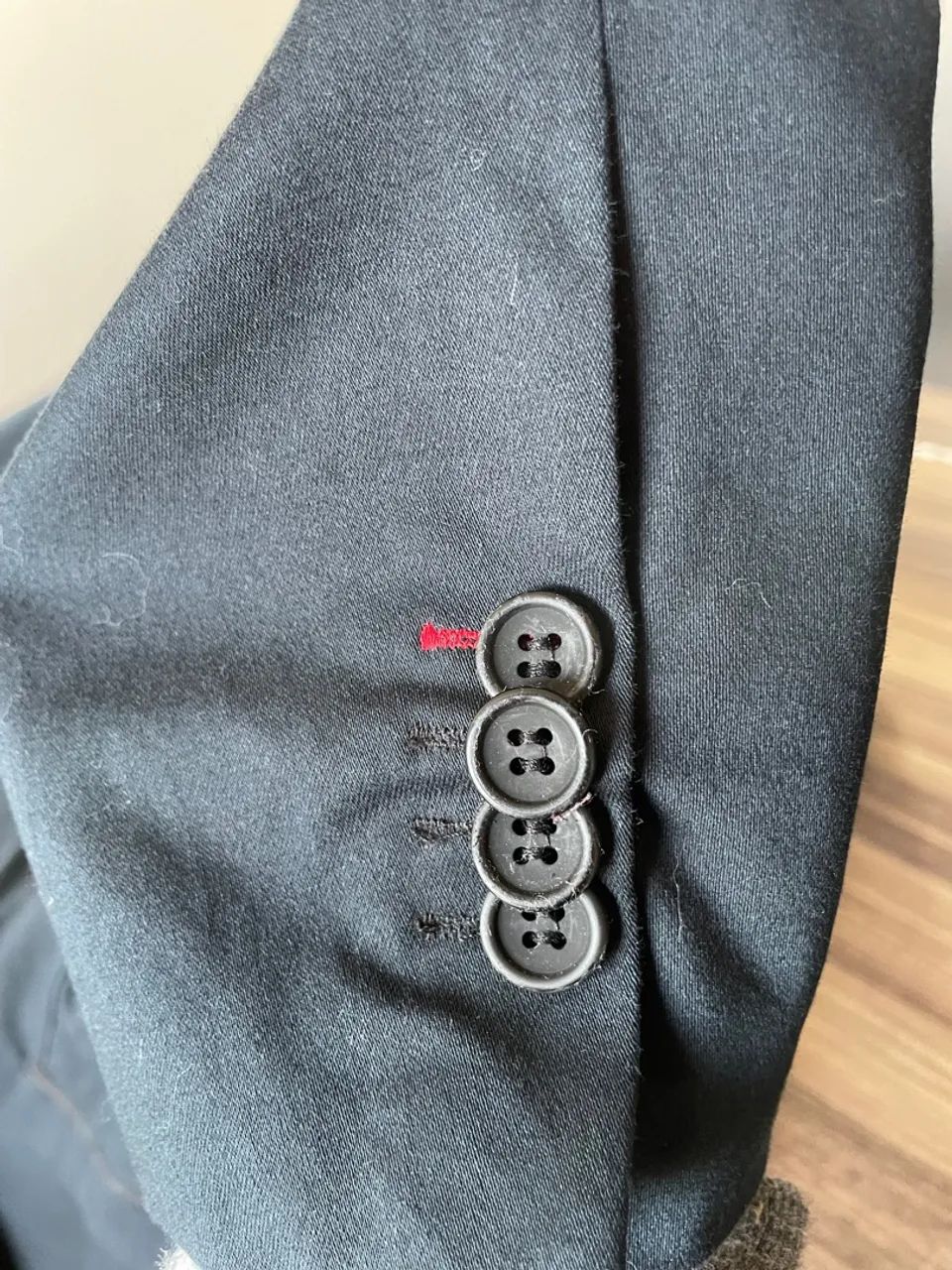 Blazer masculino slim azul marinho M Request - Foto 3