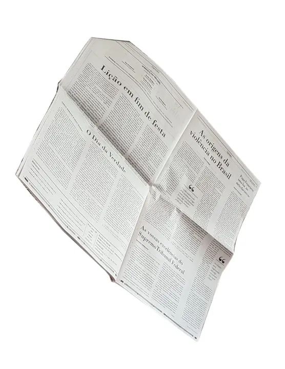 Jornal Para Pet 10KG $6.00KG Folhas Grandes 58x65