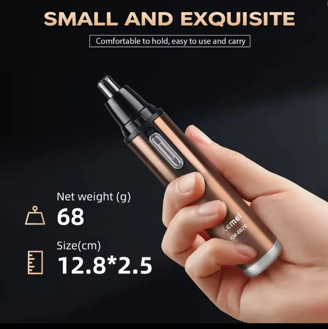 KEMEI 6629 - Aparador de Pêlos/ 2 em 1  - Foto 3