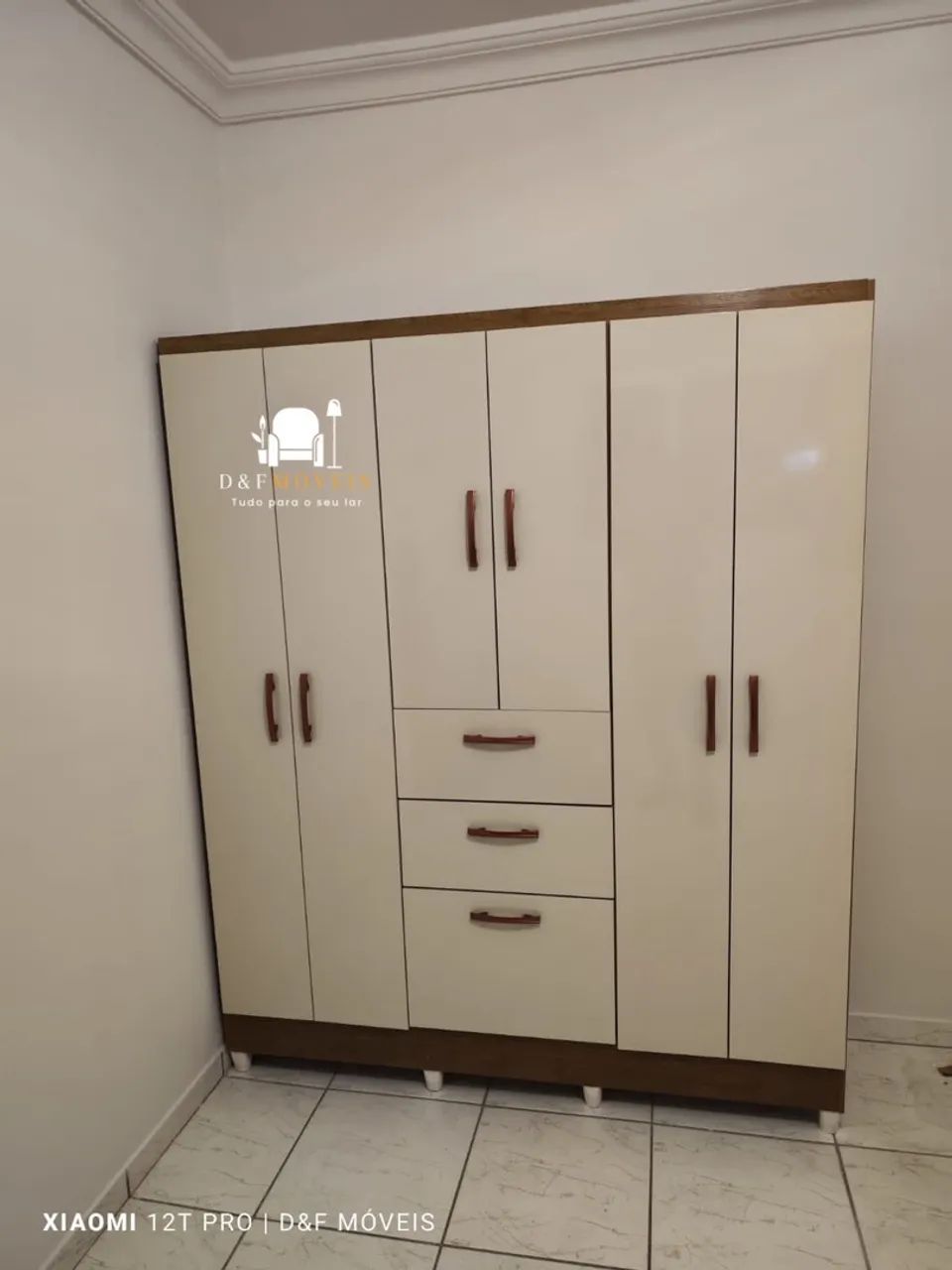 Guarda-Roupa 7 Portas 2 Gavetas Casal Cancún 