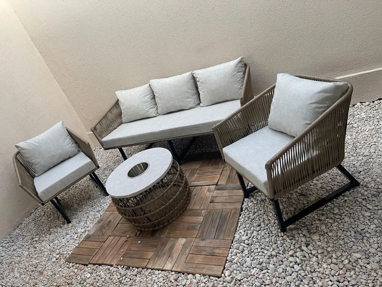Sofá em Corda Náutica para área externa  - Foto 2