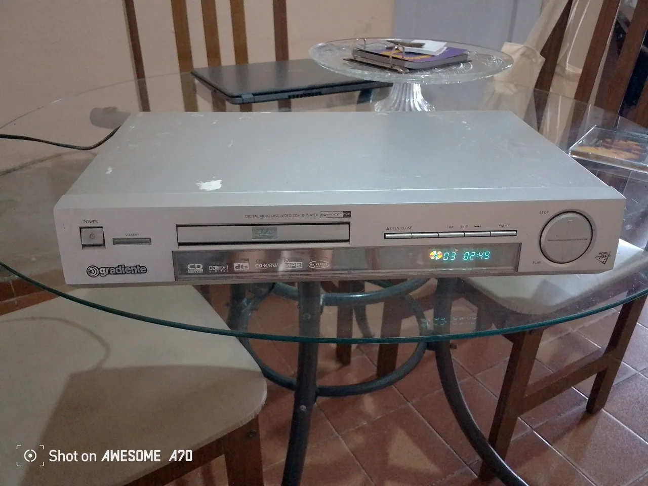 DVD Player Gradiente D-12