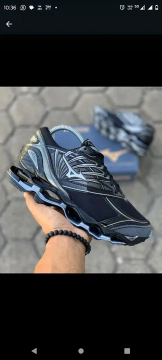 Tênis Mizuno Wave Prophecy 9 - Preto