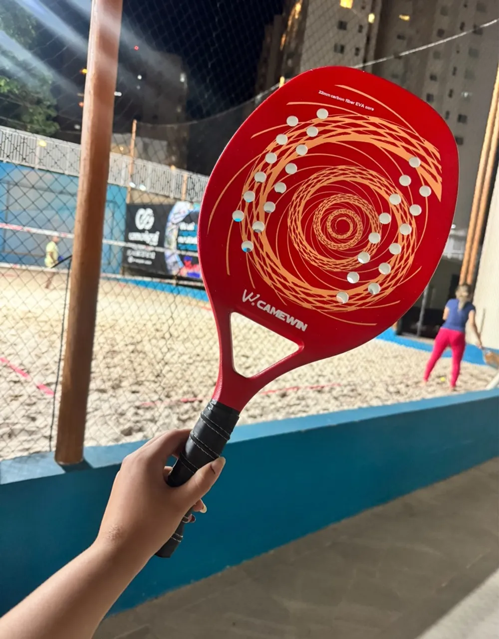 Raquete de beach tênis