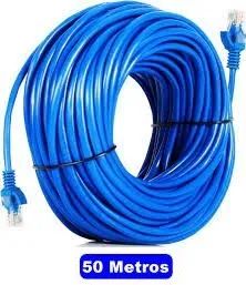 Cabo De Rede Rj Lan Rj45 Cat5 50 Metros - Foto 5