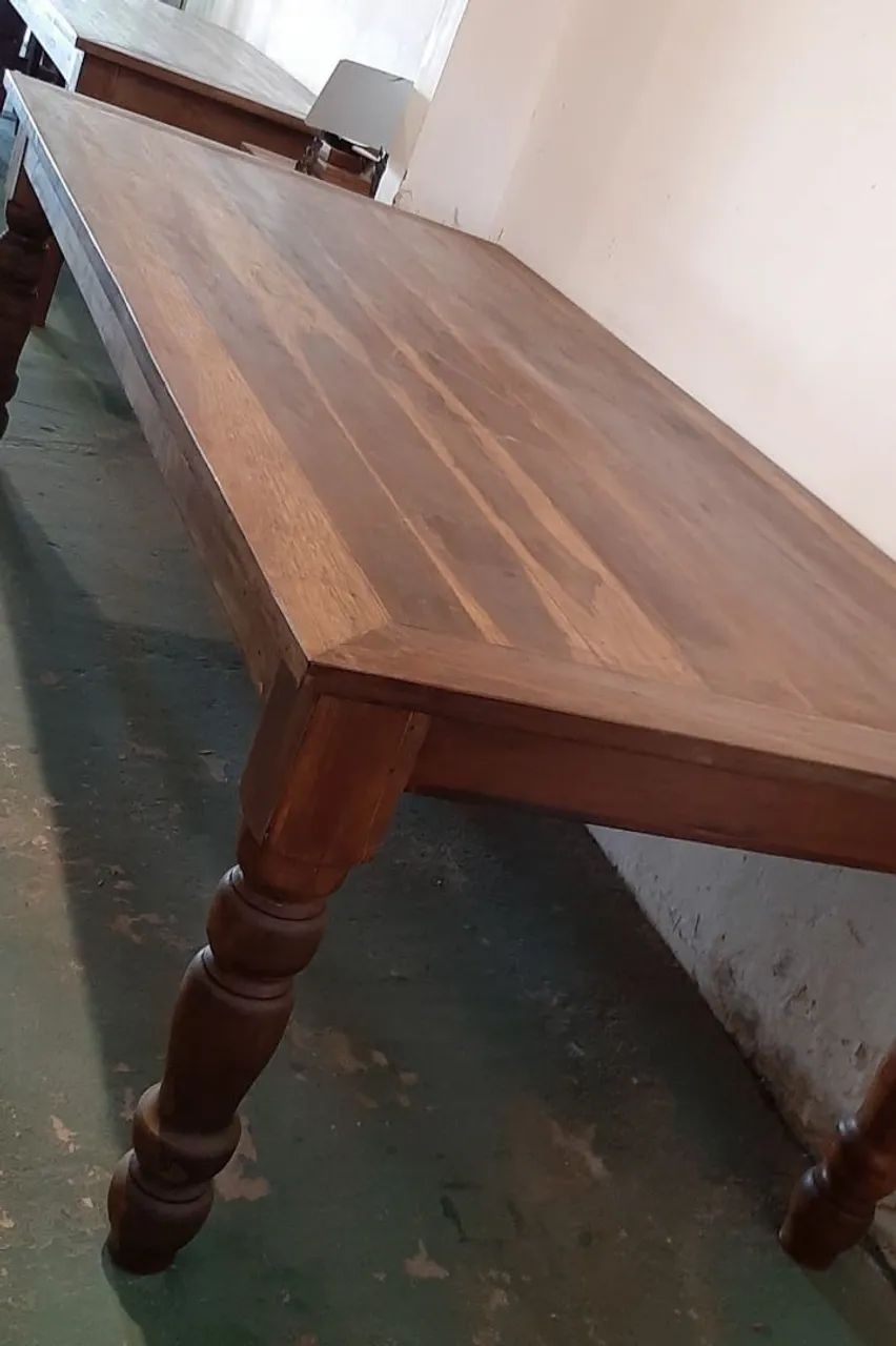 Mesa em madeira de lei maciça e Nobre  - Foto 2