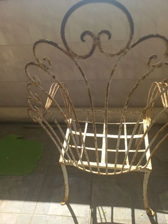 Poltrona de Ferro Artesanal - Foto 3