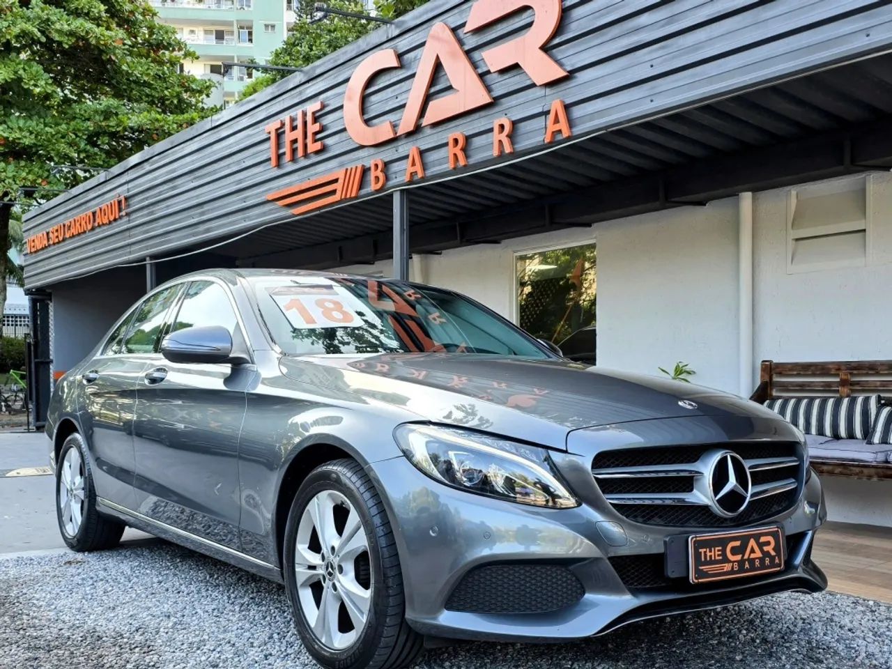 Mercedes-benz C 180 2018 1.6 Cgi Flex Avantgarde 9G-Tronic Só 69.000 Km Extremamente Novo