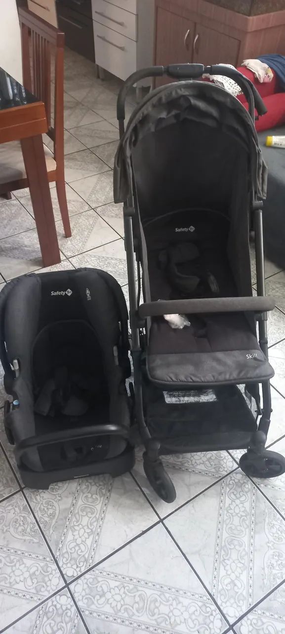 Carrinho de Bebê Safety 1st + Bebê Conforto - Foto 4