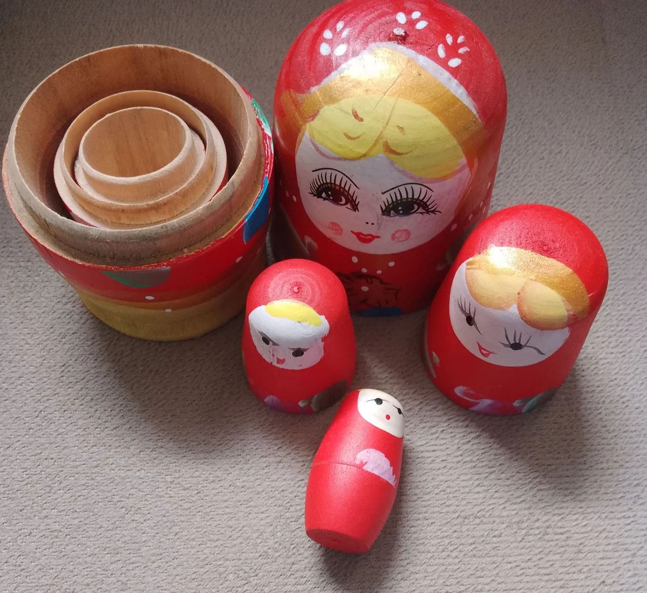 Bonecas russas Matrioska - Decoração artesanal - Foto 5