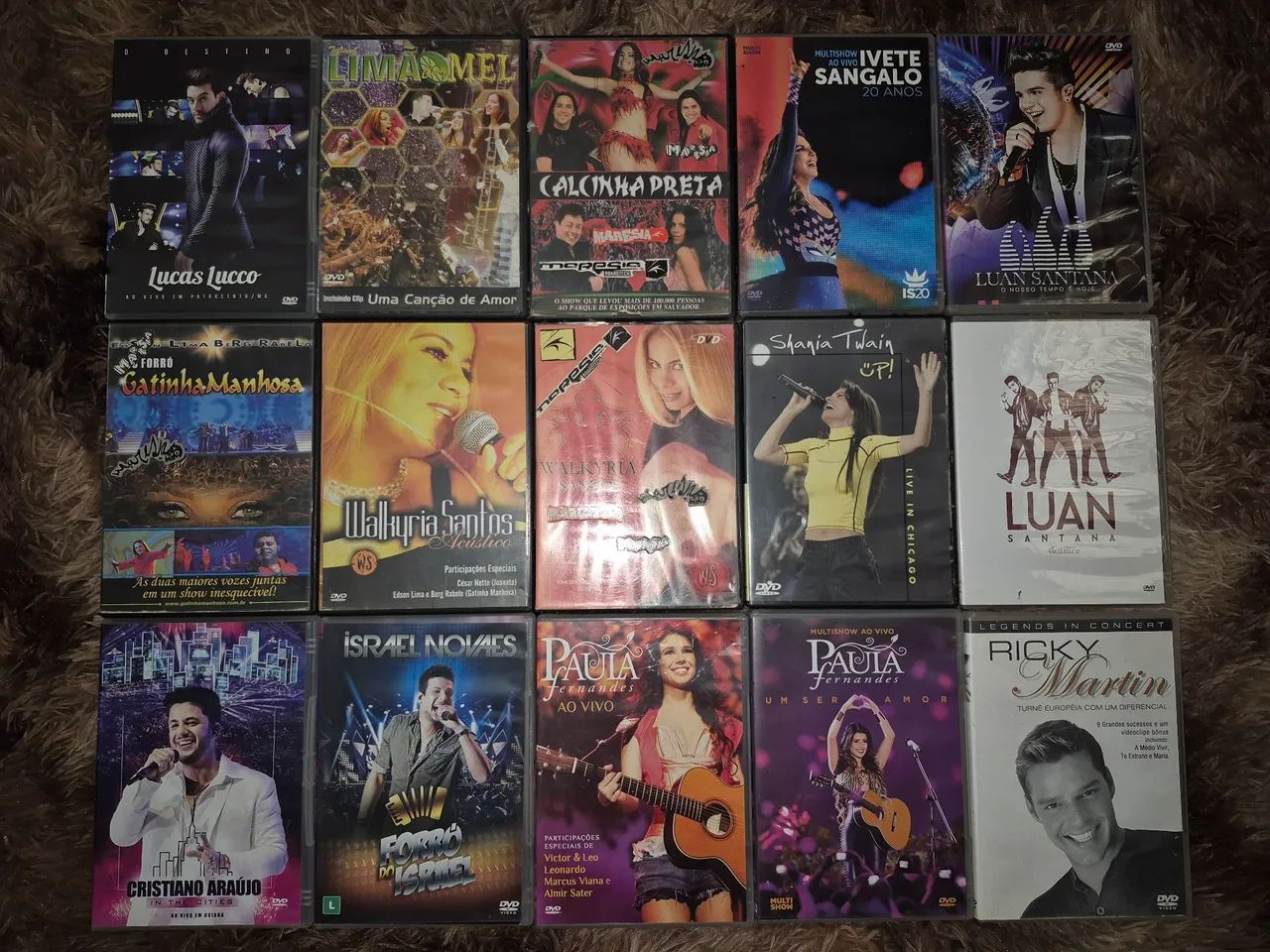 DVDs originais diversos cantores - Aparelhos de Som - Municípios