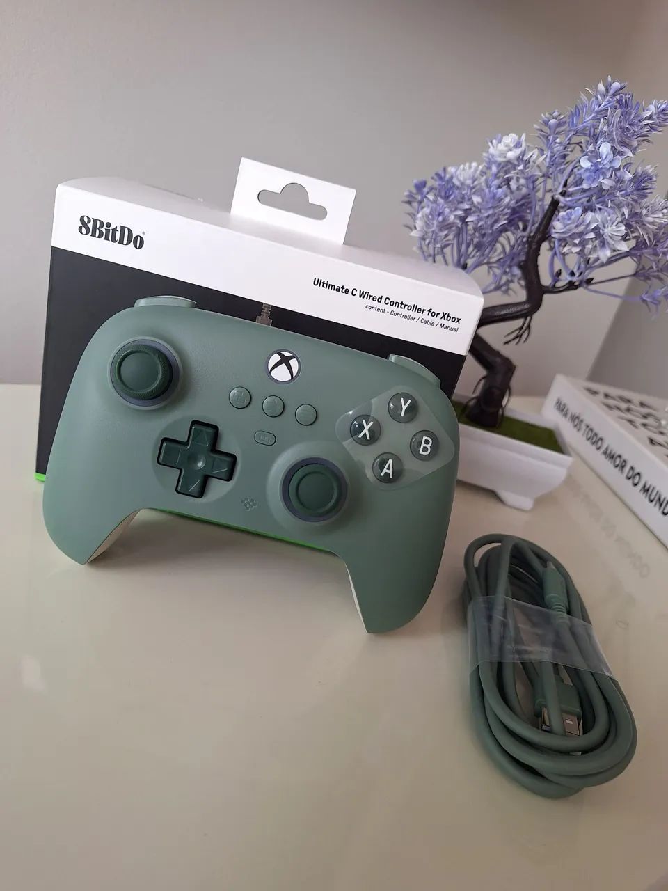 8BitDo Ultimate C Controle com fio para Xbox e PC 