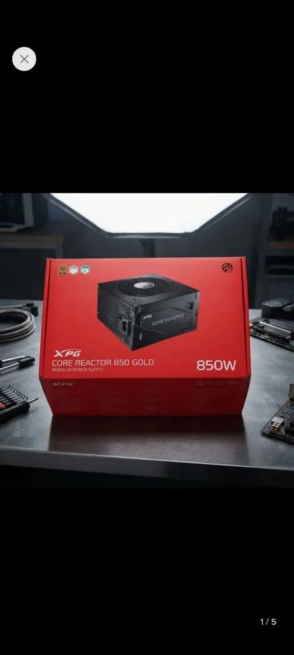 Fonte XPG Core Reactor 850 Gold *GARANTIA 2032*
