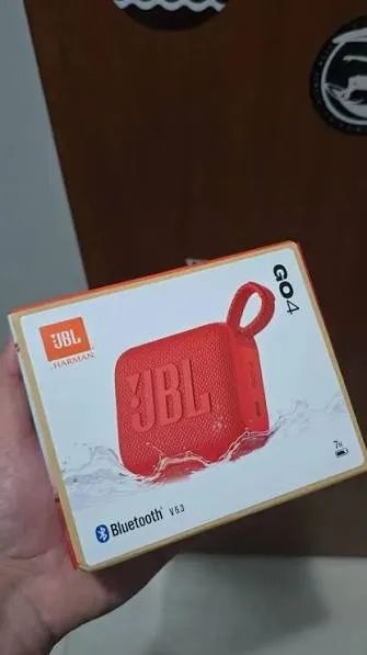 JBL GO 4 Vermelha Lacrada  - Foto 5