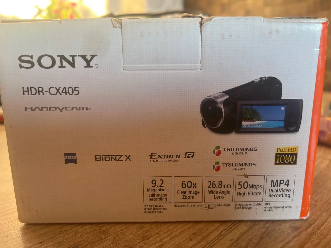 sony handycam hdr cx405