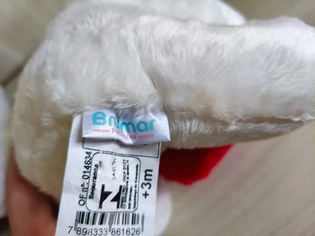 Lote  de Pelúcias 2  unidades Ursinho e Cachorro Love   itens   de colecionador   - Foto 3