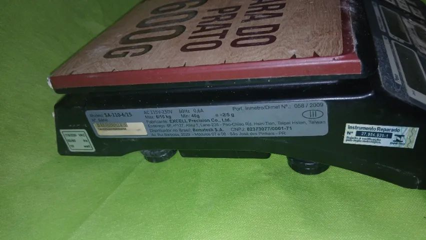Balança Comercial Bematech SA-110 (Até 15kg) - Usada - Foto 2