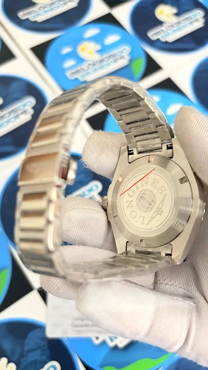 RELÓGIO LONGINES HYDROCONQUEST ICE BLUE AUTOMÁTICO  - Foto 4