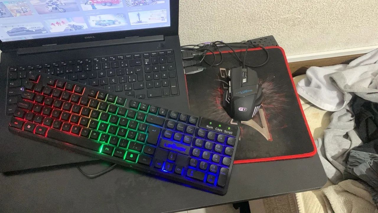Teclado, Mouse e Mousepad - Foto 4