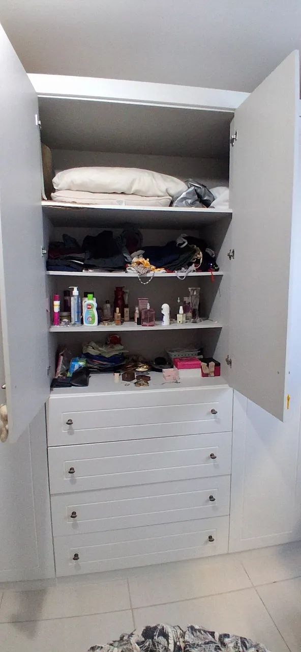 Guarda roupa 6 portas Branco  - Foto 4