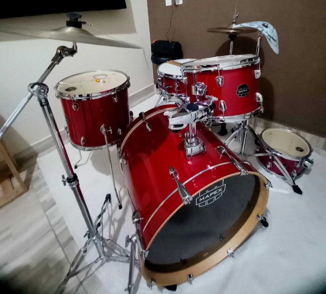 Bateria Mapex vênus Shell pack + ferragens