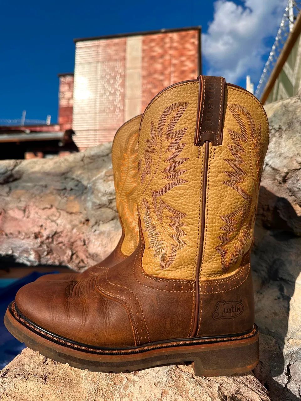 Bota Justin Superintendent 11" Work Boot. Nº40