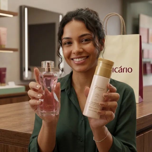 Combo Glamour Perfume 75ml + Hidratante 200ml - Foto 4