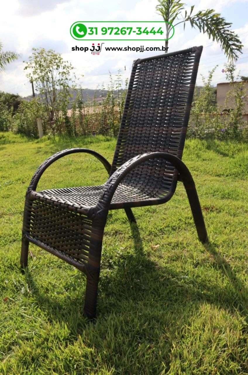 Cadeira de Jardim fibra sintética