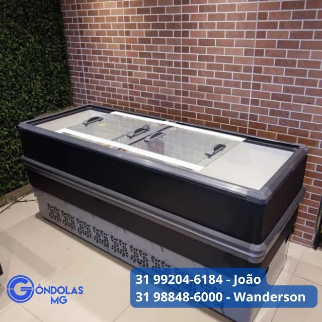 Ilha freezer para congelados