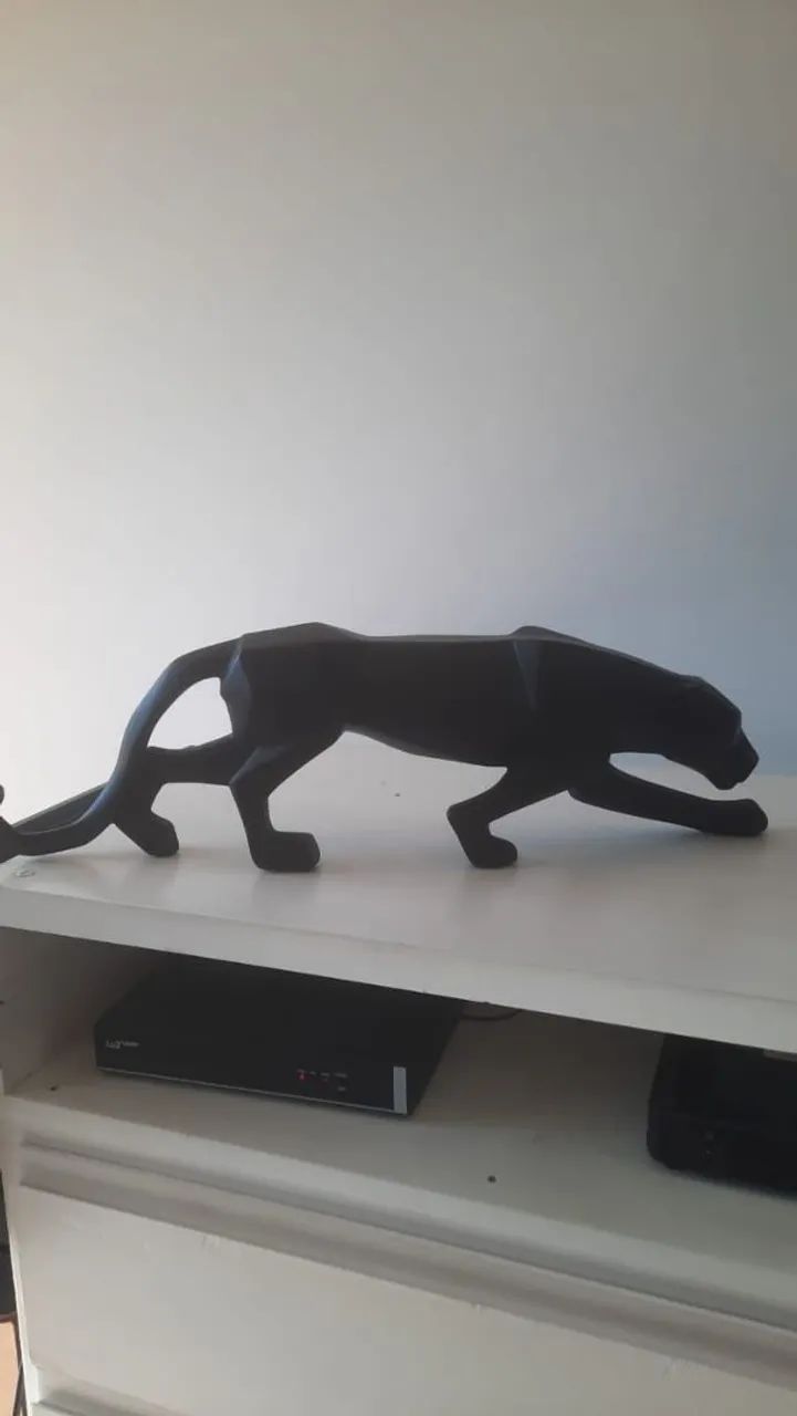 Pantera de resina