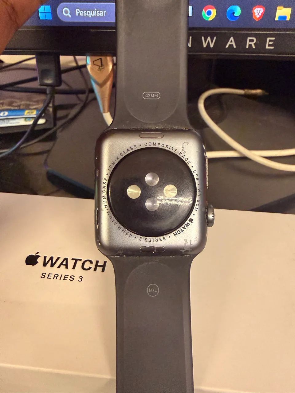Apple Watch Series 3 42mm - Completo - Foto 5