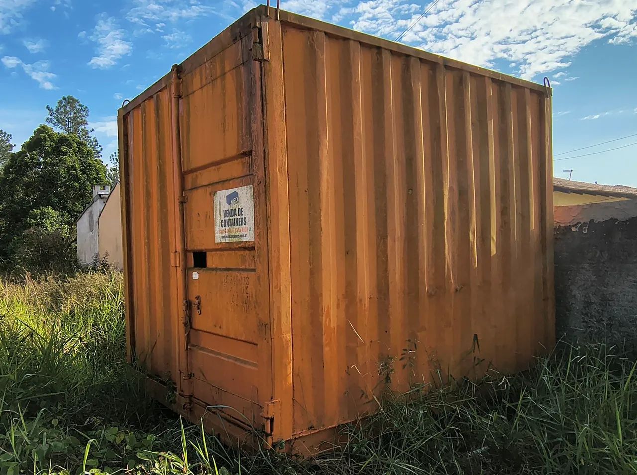 Container marítimo 10 pés com lavabo - Foto 2