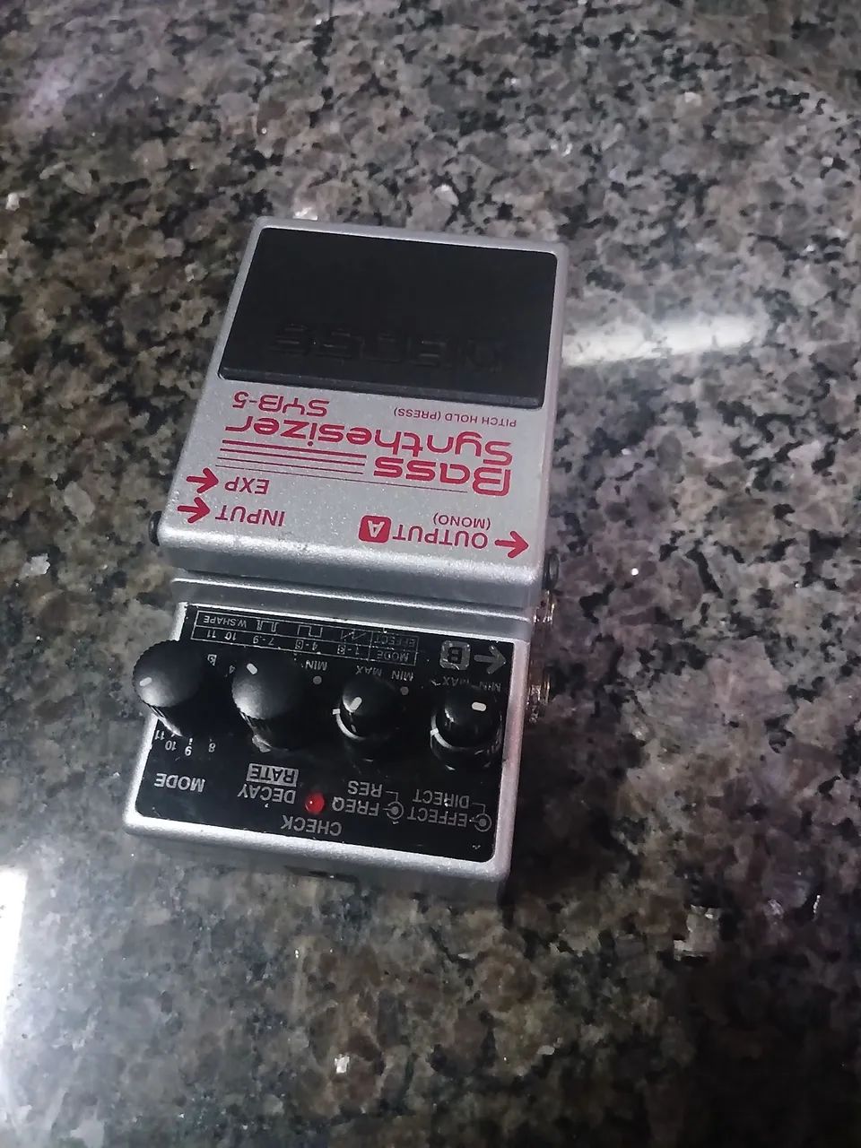 Pedal boss SYB-5 sintetizador pra baixo - Instrumentos musicais