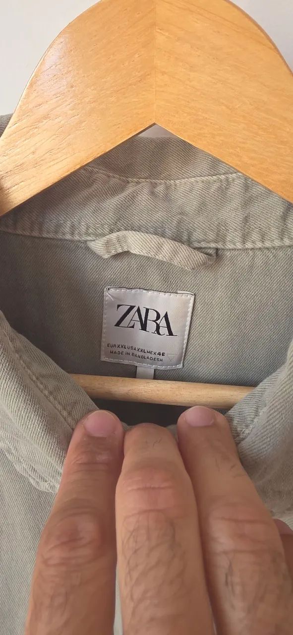 Jaqueta Zara XL bege - Foto 2