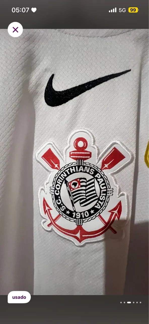 MANGA LONGA CORINTHIANS 2025 - Foto 3