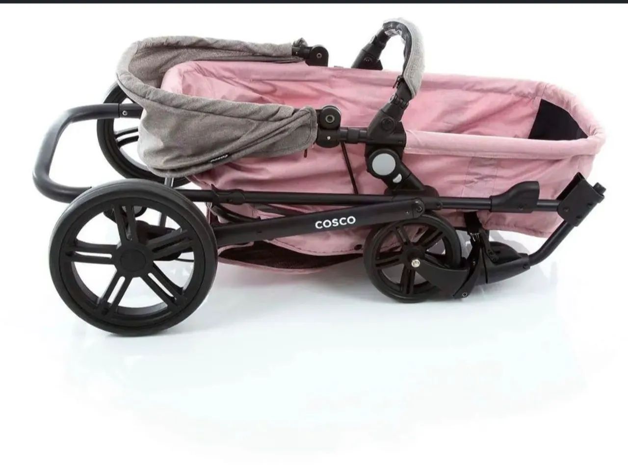 Carrinho de bebê e bebê conforto  - Foto 4