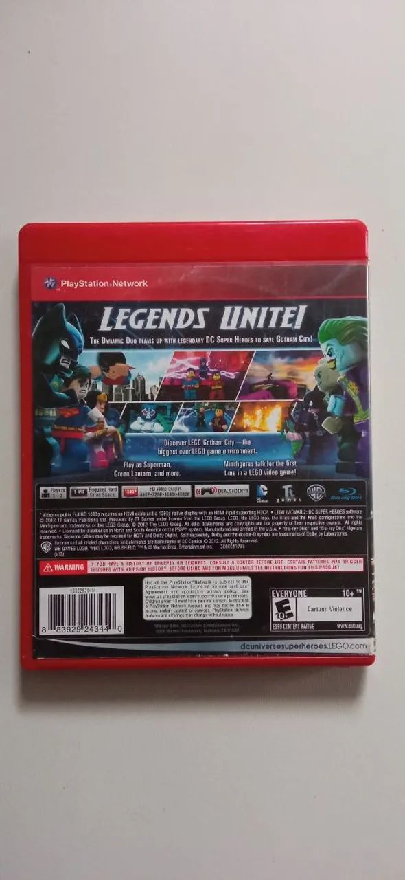 Lego Batman 2 Ps3 original usado  - Foto 3