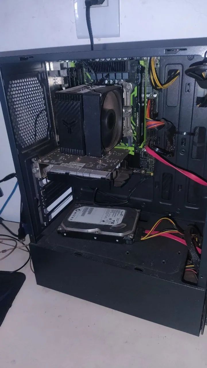 Pc gamer barato-Pronto para jogar e estudar 