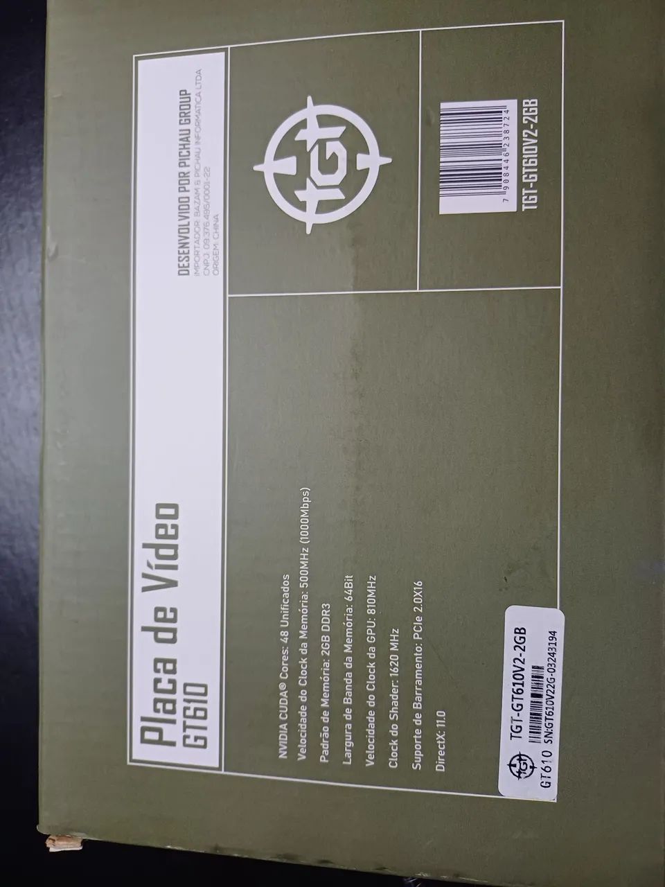 VENDO PLACA DE VÍDEO SEMI NOVA  - Foto 4