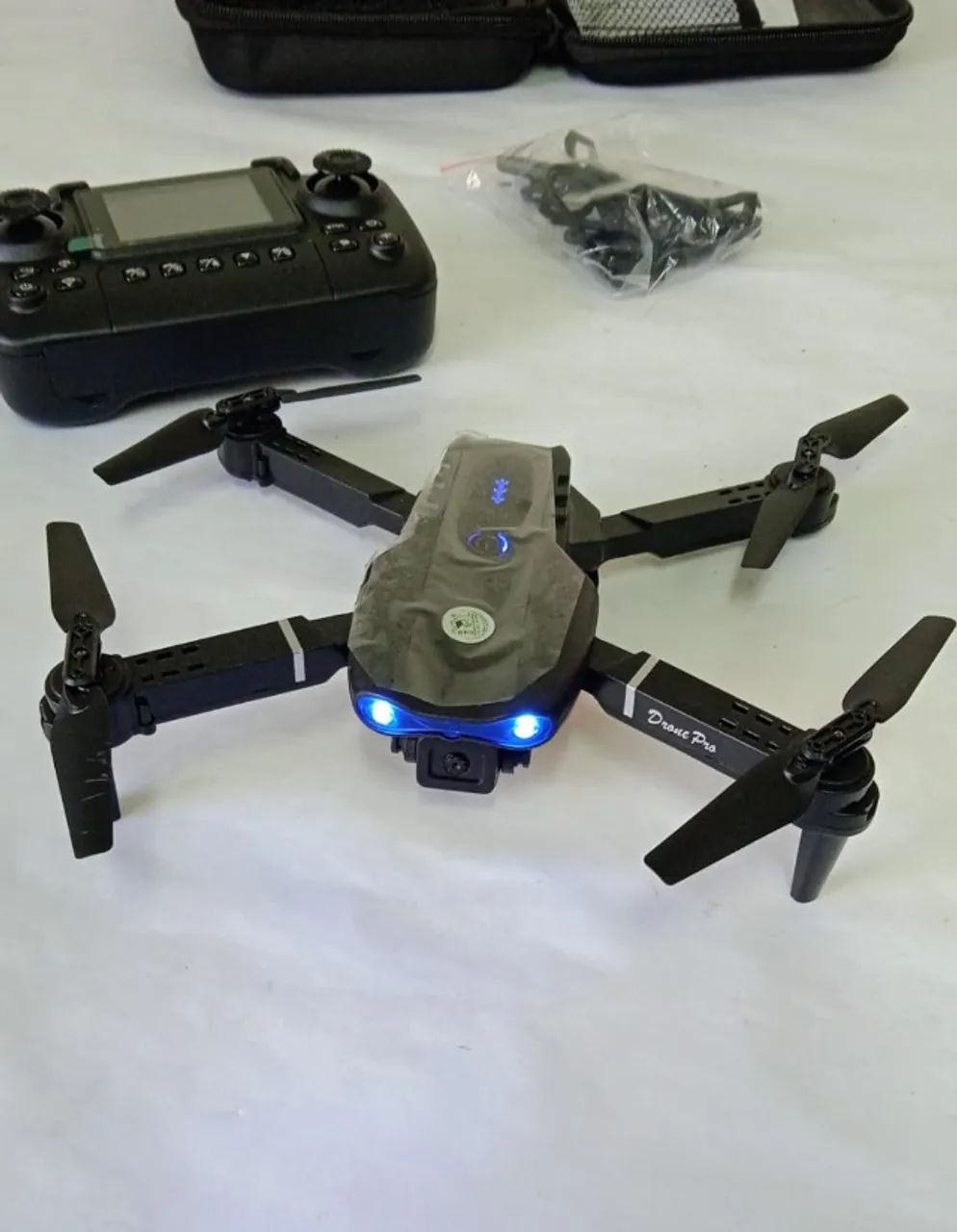 Drone E99 Pro Screen  8K  com Tela no Radio Controle - Foto 3