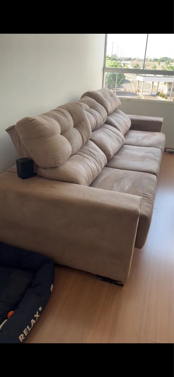 Vendo sofá reclinável e retrátil  - Foto 3